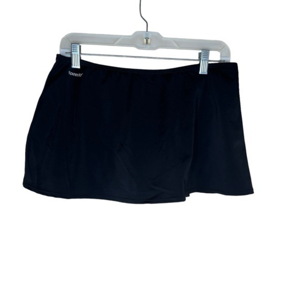 Speedo Women's Swim Bottoms Skirt Black Size 12 Swim Skort